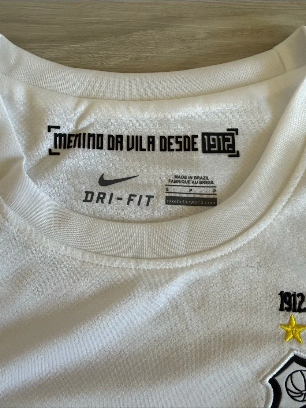Nike Neymar Jr #11 Santos FC Retro Home Jersey White Small NWT IN PACKAGE